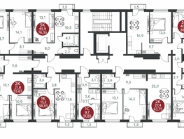 Продается 2-комнатная квартира ЖК Скандинавские кварталы, дом 1, 62.75  м&sup2;, 7724100 рублей