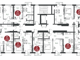 Продается 3-комнатная квартира ЖК Скандинавские кварталы, дом 1, 88.6  м&sup2;, 10031100 рублей
