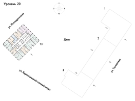Продается 2-комнатная квартира ЖК Страна.Тополевая, к 1, 70.35  м&sup2;, 14552941 рублей