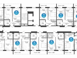 Продается 3-комнатная квартира ЖК Семейный квартал, дом 4, 77.5  м&sup2;, 8595800 рублей