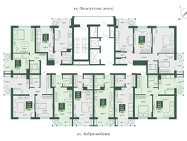 Продается 3-комнатная квартира ЖК Мичурин, 84.48  м&sup2;, 15390000 рублей