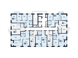 Продается 2-комнатная квартира ЖК Салют, дом 2, 44.18  м&sup2;, 7300000 рублей