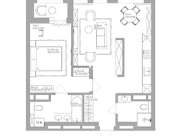 Продается 2-комнатная квартира  Дом Нобель, 61.9  м&sup2;, 12690000 рублей
