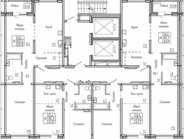 Продается 2-комнатная квартира ЖК Самоцветы, Бирюза дом 1, 65  м&sup2;, 7900000 рублей