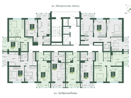 Продается 1-комнатная квартира ЖК Мичурин, 42.48  м&sup2;, 8200000 рублей