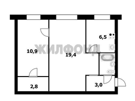 Продается 2-комнатная квартира Чапаева ул, 45.5  м&sup2;, 5500000 рублей