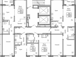 Продается 3-комнатная квартира ЖК Самоцветы, Бирюза дом 1, 89.3  м&sup2;, 8450000 рублей