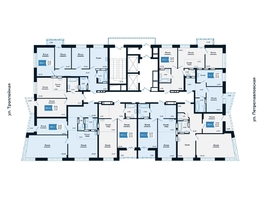 Продается 3-комнатная квартира ЖК Салют, дом 1, 54.6  м&sup2;, 9880000 рублей