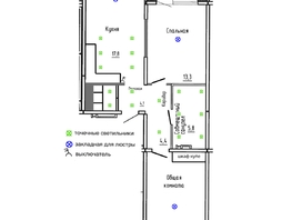 Продается 2-комнатная квартира ЖК Самоцветы, Бирюза дом 3, 65  м&sup2;, 8600000 рублей
