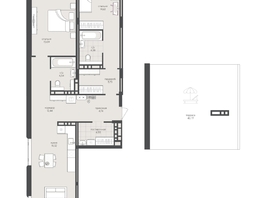 Продается 2-комнатная квартира ЖК Новый Кедровый, дом 2, 138.87  м&sup2;, 16700000 рублей