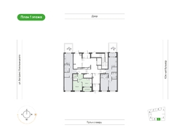 Продается 1-комнатная квартира  Природные кварталы Сибирия, 35.8  м&sup2;, 4750905 рублей
