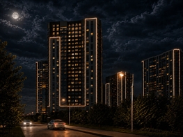 Продается 1-комнатная квартира ЖК Астон. Шесть звёзд, 1, 46.41  м&sup2;, 7420000 рублей