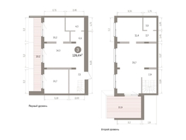 Продается 2-комнатная квартира ЖК Европейский берег, дом 32, 126.41  м&sup2;, 23690000 рублей