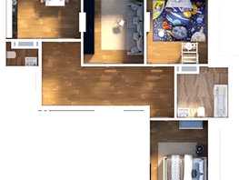 Продается 4-комнатная квартира БИРЮЗОВАЯ ЖЕМЧУЖИНА, 83.05 м², 7749063 рублей