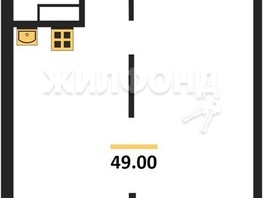 Продается 1-комнатная квартира ЖК Эко-квартал на Кедровой, дом 2, 49  м², 5450000 рублей
