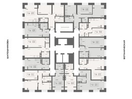 Продается 2-комнатная квартира ЖК Ньютон, корпус 1, 45.82  м², 6780000 рублей