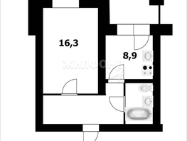 Продается 1-комнатная квартира Боровая ул, 37.3  м², 4290000 рублей