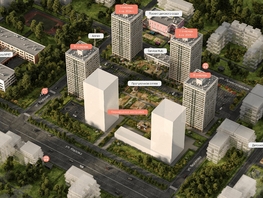 Продается 1-комнатная квартира ЖК Balance (Баланс), 2 очередь, 24.63  м², 5150000 рублей