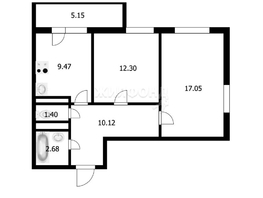 Продается 2-комнатная квартира Кирова ул, 53.5  м², 7900000 рублей