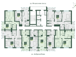 Продается 3-комнатная квартира ЖК Мичурин, 80.4  м², 11600000 рублей