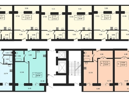 Продается 2-комнатная квартира ЖК Дивногорский, дом 43, 55.29  м², 5971320 рублей