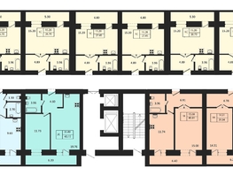 Продается 2-комнатная квартира ЖК Дивногорский, дом 43, 43.15  м², 4832800 рублей