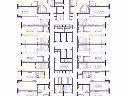 Продается 3-комнатная квартира ЖК Астон. Шесть звёзд, 2, 100.86  м², 11800000 рублей