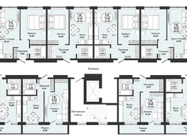 Продается 2-комнатная квартира ЖК Одоевский, дом 4, 57.63  м², 5553300 рублей