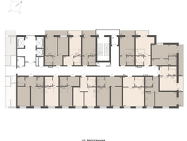 Продается 1-комнатная квартира АК Nova-апарт (Нова-апарт), 43.08  м², 4930000 рублей