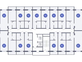 Продается 2-комнатная квартира ЖК Радуга Сибири, дом 7, 43.68  м², 5590224 рублей