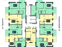 Продается 2-комнатная квартира ЖК Никольский парк, дом 4, 37  м², 6370000 рублей