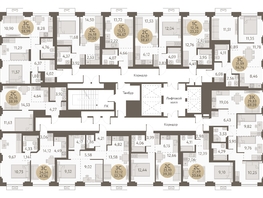 Продается 2-комнатная квартира ЖК Urban-peaks (Городские вершины), 38.99  м², 6035100 рублей