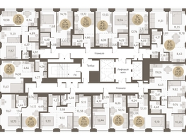 Продается 2-комнатная квартира ЖК Urban-peaks (Городские вершины), 39.9  м², 6128600 рублей