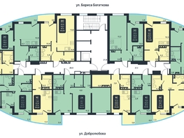 Продается 3-комнатная квартира ЖК Никольский парк, дом 5, 55.61  м², 9150000 рублей