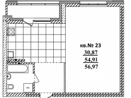 Продается Студия ЖК  Римский квартал, 2 очередь, 56.97  м², 10237020 рублей