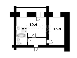 Продается 2-комнатная квартира 2-я Заводская ул, 43.4  м², 4300000 рублей