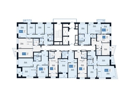 Продается 3-комнатная квартира ЖК Салют, дом 2, 54.82  м², 8500000 рублей