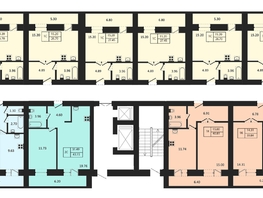 Продается 2-комнатная квартира ЖК Дивногорский, дом 43, 51.83  м², 5701300 рублей