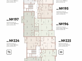 Продается 3-комнатная квартира ЖК Flora Fauna (Флора и Фауна), 12г, 108.77  м², 27600000 рублей