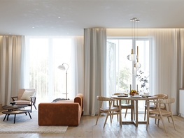 Продается 1-комнатная квартира ЖК Заельцовский New, 58.7  м², 10680120 рублей