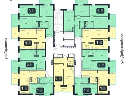 Продается 3-комнатная квартира ЖК Никольский парк, дом 4, 60  м², 10200000 рублей