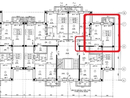 1-комнатная квартира, 42.38 м², 5/9 этаж