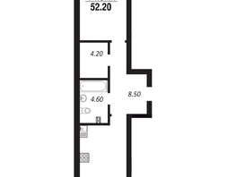 Продается Студия ЖК ПАРК-квартал «Королёв», дом 4, 52.2  м², 7986600 рублей