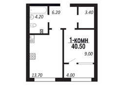 Продается Студия ЖК ПАРК-квартал «Королёв», дом 4, 40.5  м², 6075000 рублей