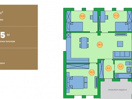 Продается Дом 1-й Дачный пер, 77  м², 7350000 рублей