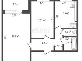 Продается 2-комнатная квартира Волочаевская ул, 42.9 м², 4800000 рублей