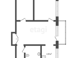 Продается 3-комнатная квартира Ватутина ул, 50.4 м², 5050000 рублей