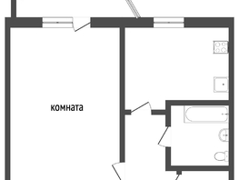 Продается 1-комнатная квартира Батумская ул, 36.5  м², 3800000 рублей