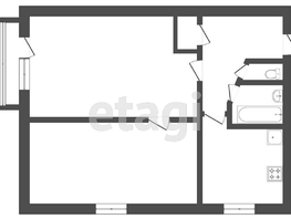 Продается 2-комнатная квартира Авиагородок ул, 39 м², 4200000 рублей