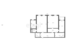 Продается 4-комнатная квартира Кольцевая 2-я ул, 183  м², 13000000 рублей